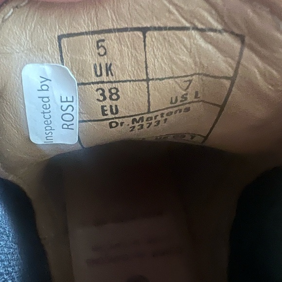 EUC Comme des Garçons Dr Martens Chelsea boots black - Picture 7 of 15